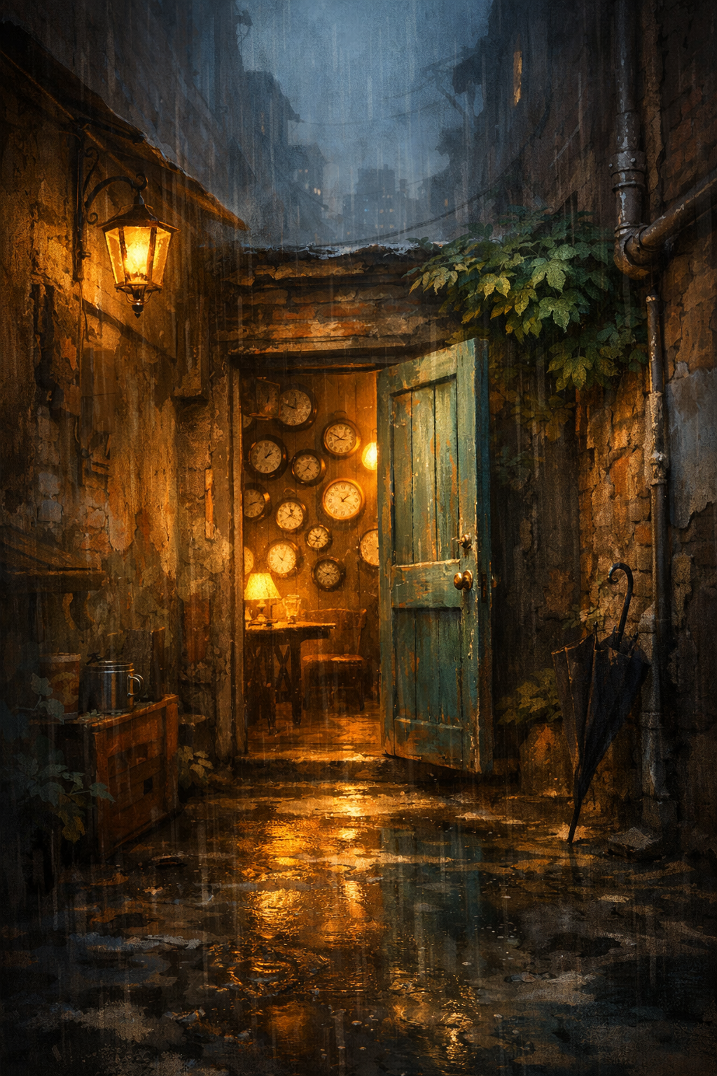 The Coffee Shop at the End of the Alley